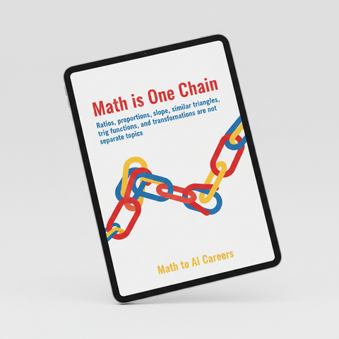 Math is One Chain